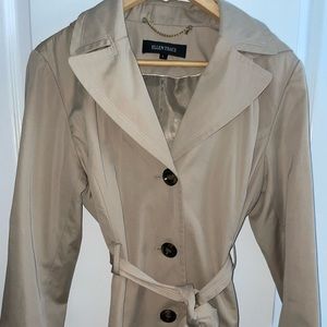 Ellen Tracy tan trench coat